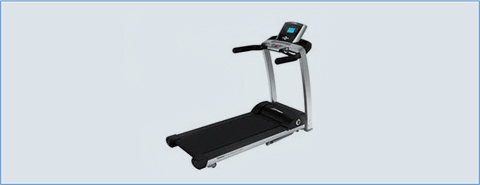 Hand set is widely used on the treadmill